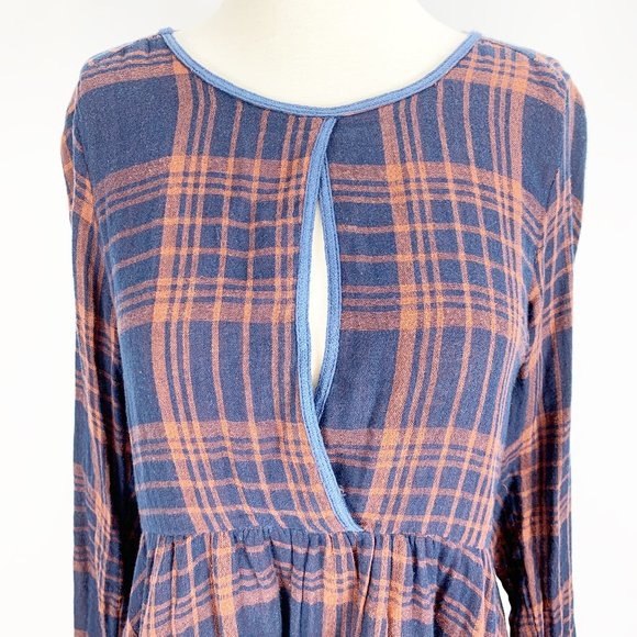 Paper Crane Anthropologie Small Navy Dress - Picture 3 of 8